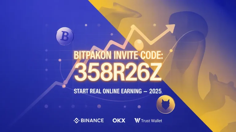 BitPakon Invite Code For Real Online Earning (358R26Z)